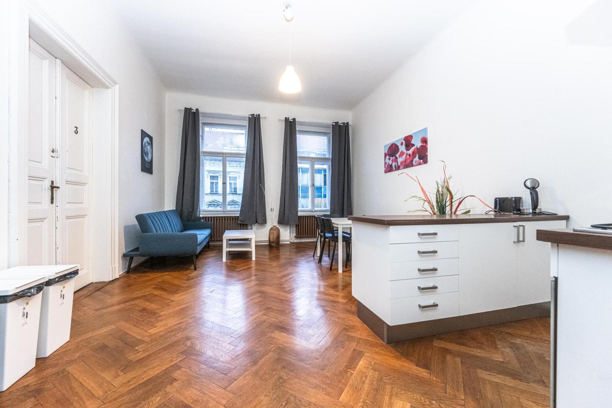 Legerova Apartments Prag Exteriör bild